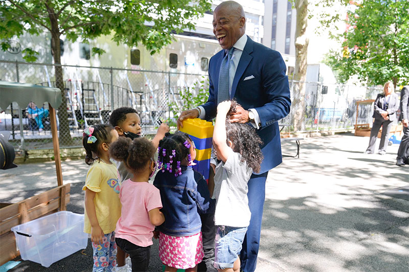 Mayor Adams Invests Billions in City's Youth, Releases Blueprint for Child Care & Early Childhood Ed