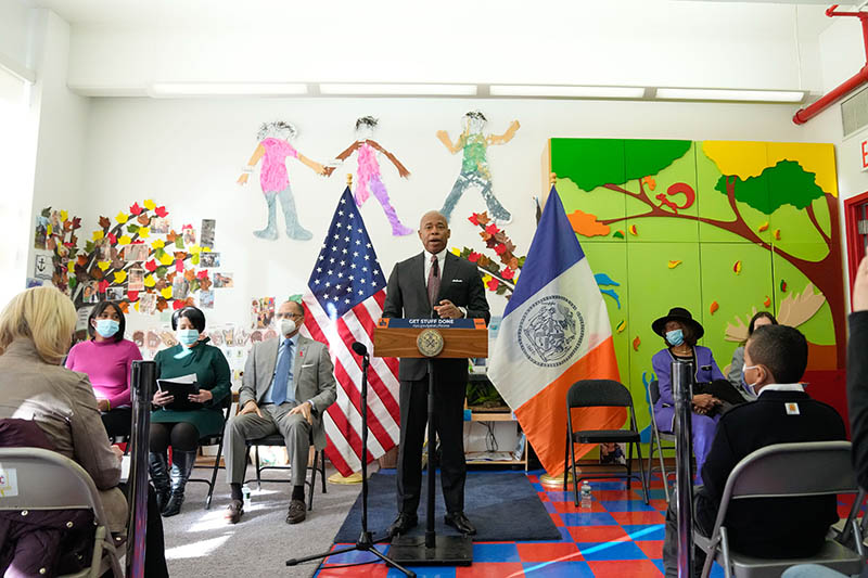 Mayor Eric Adams and DOE Chancellor David C. Banks today announced an expansion of early childhood