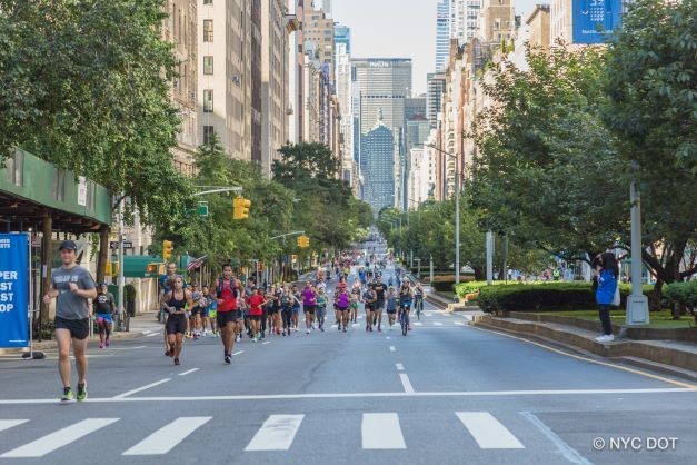 Summer Streets 2022 on the Upper East Side. Credit: New York City Department of Transportation