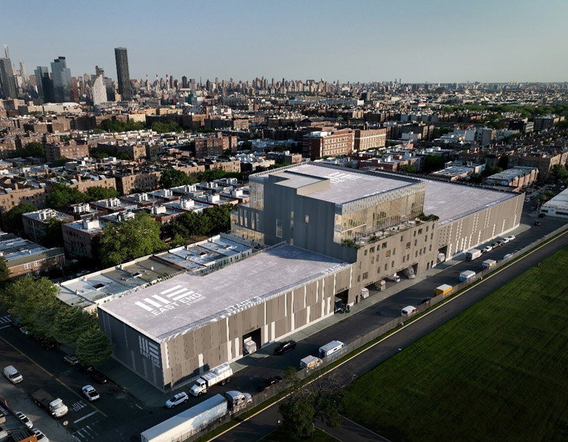 Rendering of the East End Studios Sunnyside Campus