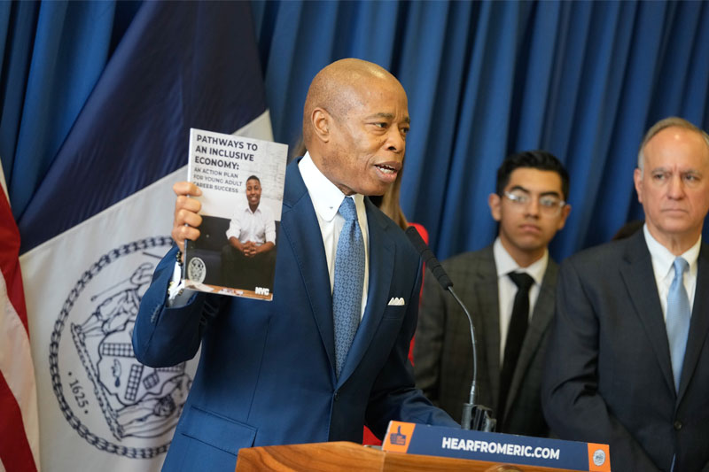 Mayor Adams Announces Citywide Action Plan to Build Inclusive Career  Pathways for Young People | City of New York