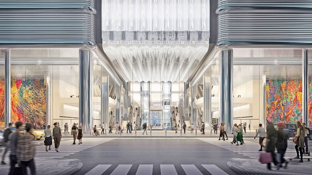 Rendering of the new Midtown Bus Terminal. Credit: Port Authority of New York and New Jersey