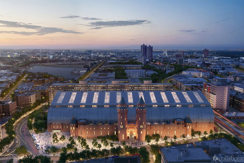 Renderings of the Redeveloped Kingsbridge Armory. Credit: FXCollaborative