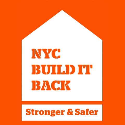 Logo for NYC Build It Back