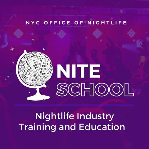 Logo for NITE School: Nightlife Industry Webinars
