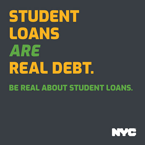 Logo for Be Real About Student Loans