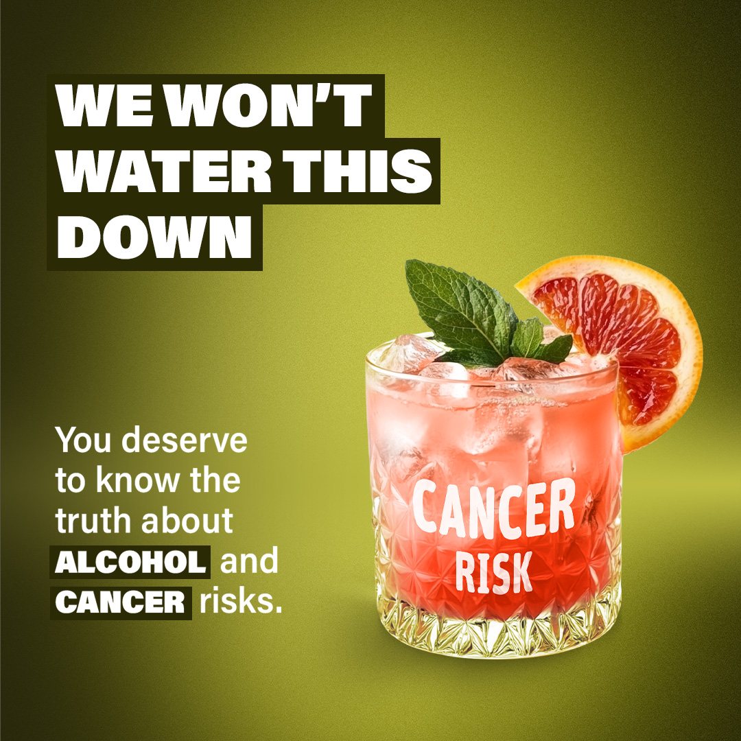 Logo for Alcohol and Cancer Risk