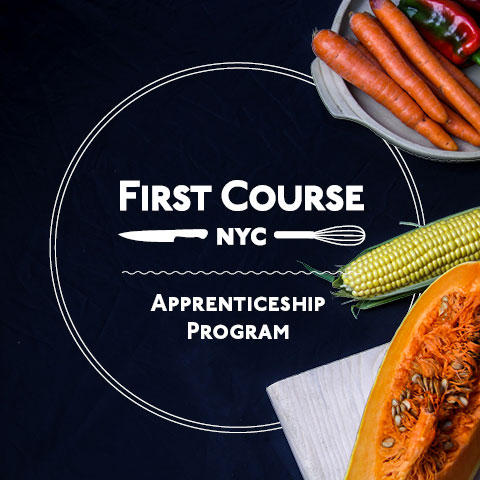Logo for First Course NYC