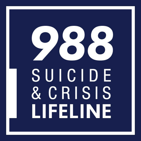 Logo for 988