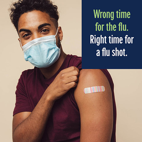 Logo for Get your flu vaccine, NYC!