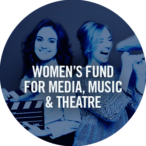 Logo for Women's Fund for Media, Music & Theatre