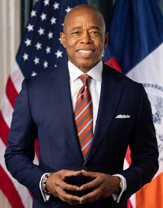 Potrait image of Mayor Eric Adams