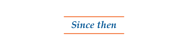 Since then