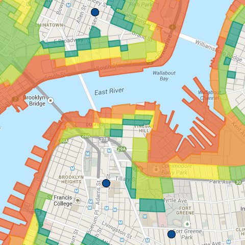 Hurricane Evacuation Zone Finder