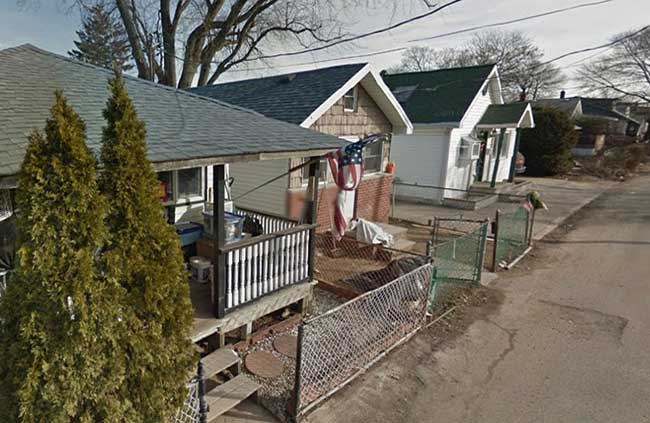 Homes before Hurricane Sandy