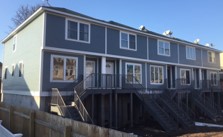 Family home after being rebuilt