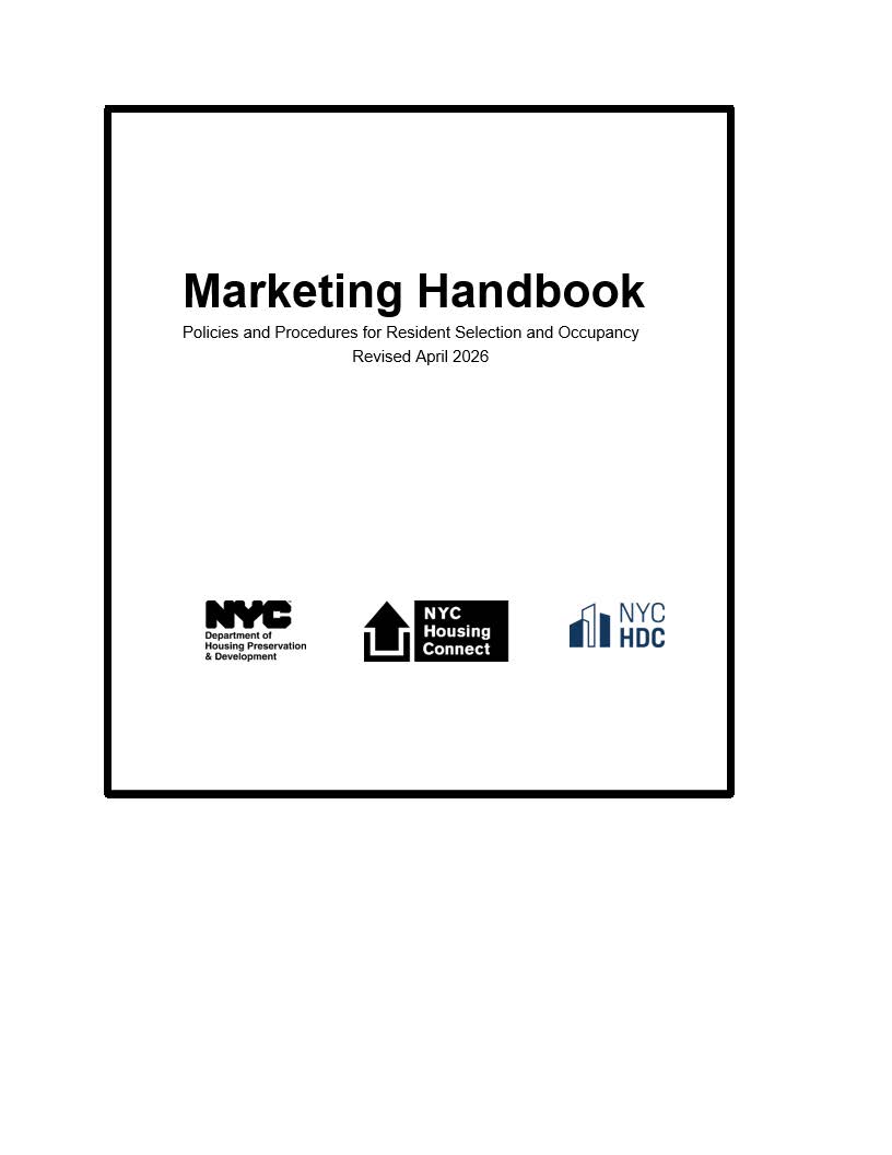 Marketing Handbook cover page