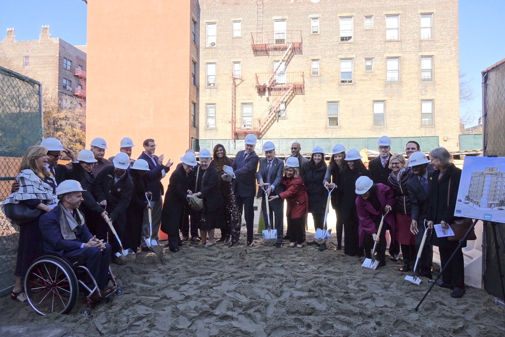 Breaking ground at 89th ave