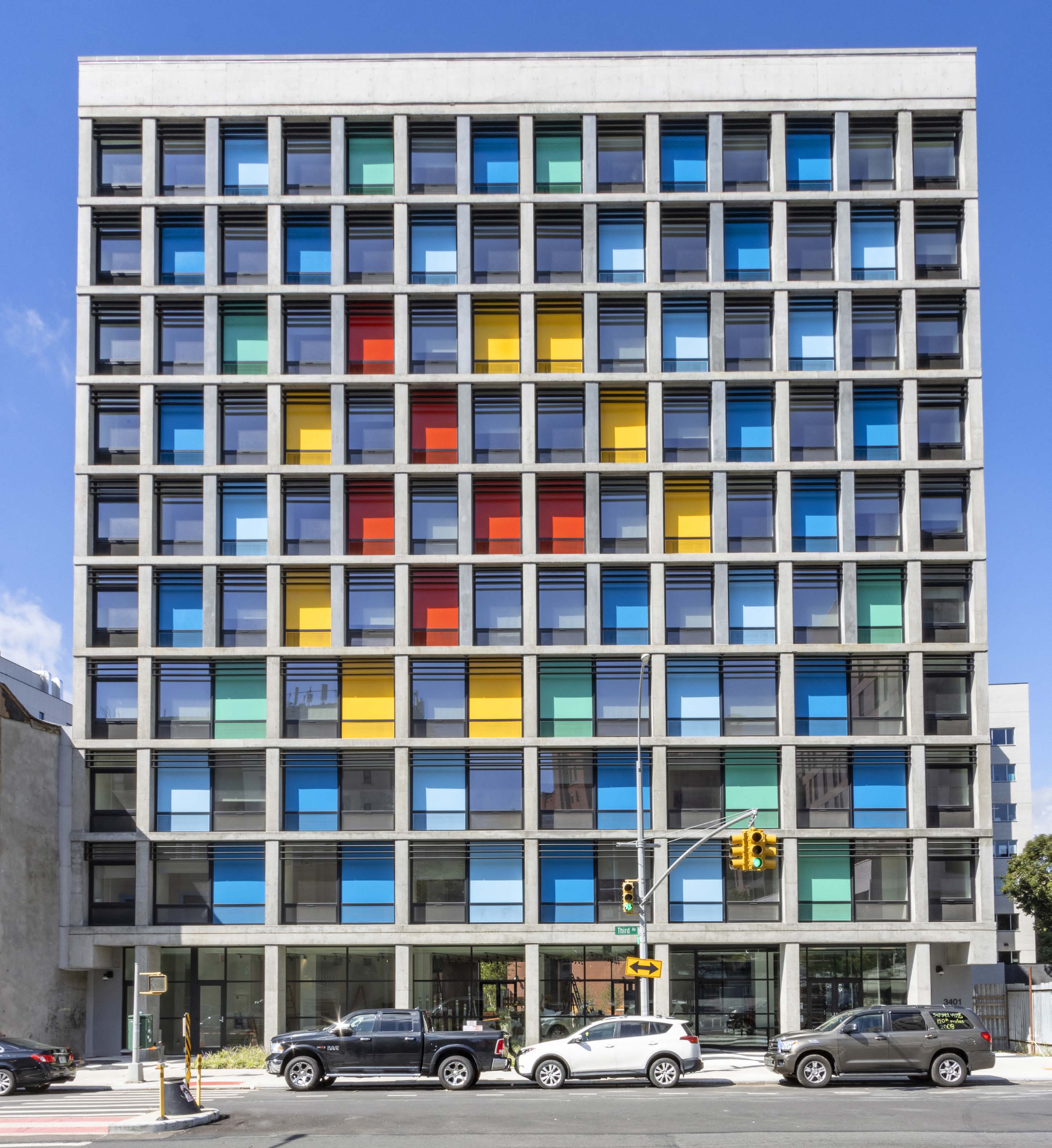 Colorful facade of el borinquen 