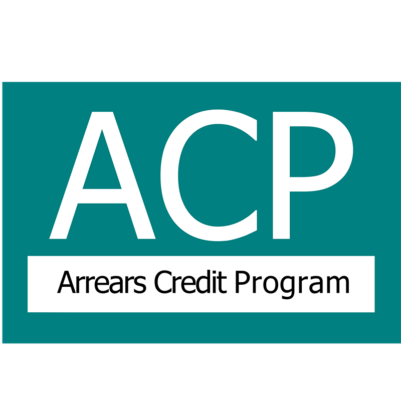 Arrears Credit Program Logo