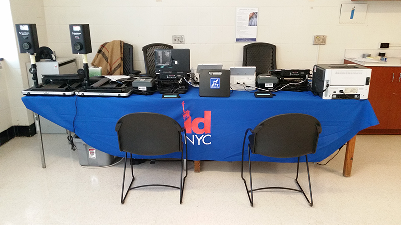 An IDNYC Pop Up Site