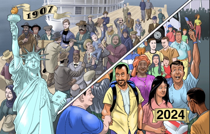 Celebrating the City of Immigrants
                                           