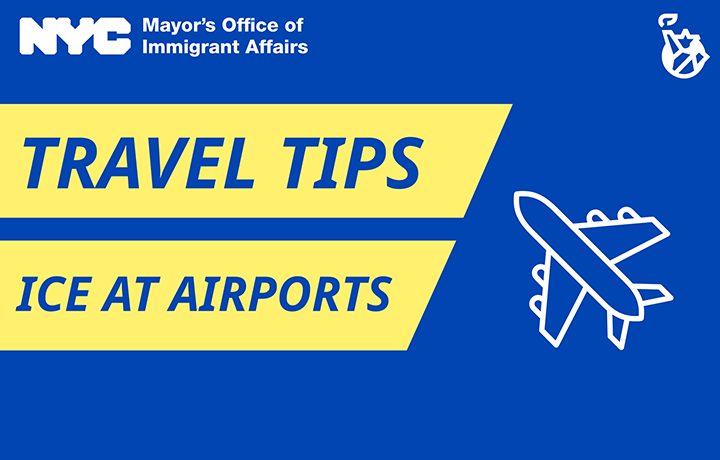 Travel Tips. Ice at airports. 
                                           