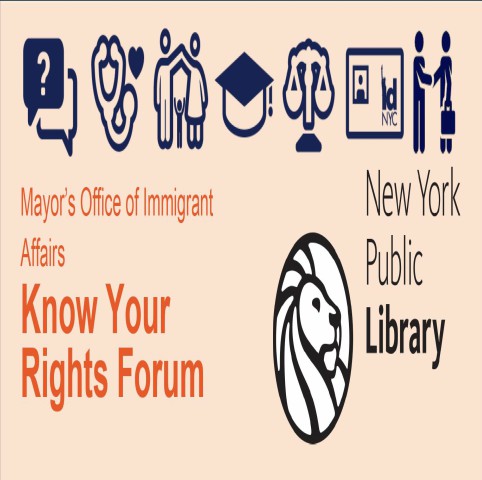 Mayor's Office of Immigrant Affairs Know Your Rights Forum logo