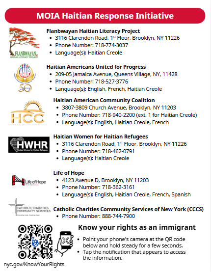 Haitian Response Initiative Two Pager