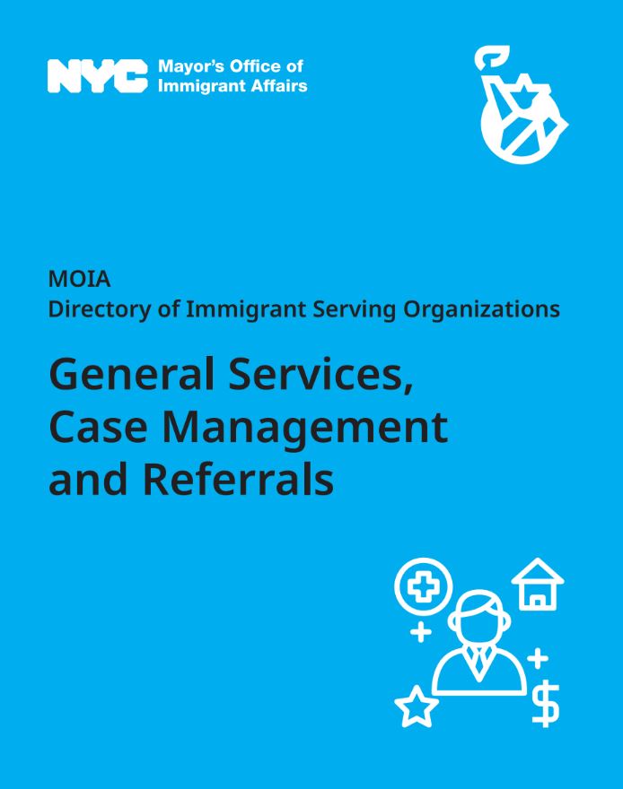General Services, Case Management, and Referrals Cover