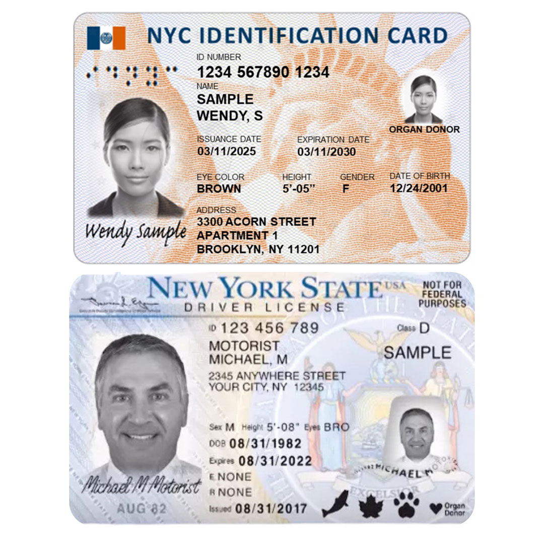NYC identification card