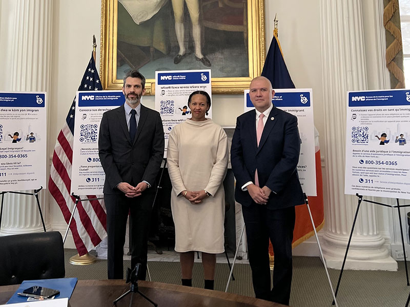 Photo of New York City Officials Hosting Roundtable Discussion on Immigrant Health Rights and Know Your Rights Efforts
