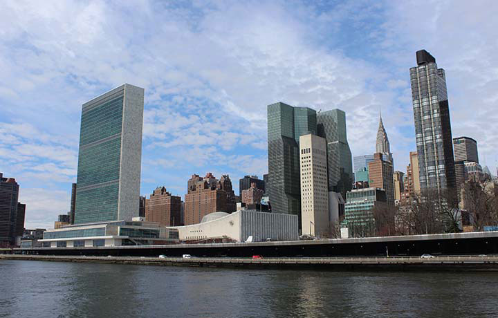 UN from the water
                                           