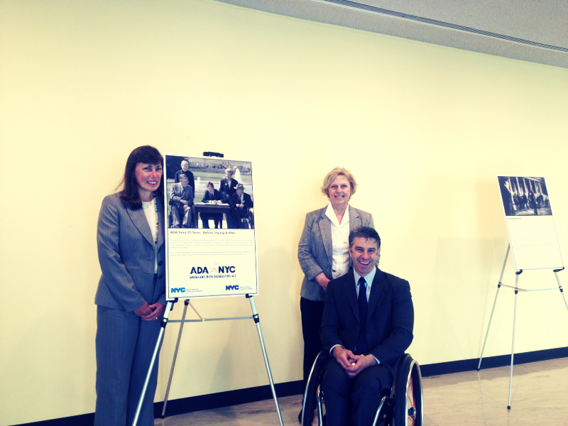 Panel during the 25th anniversary of the Americans with Disabilities Act