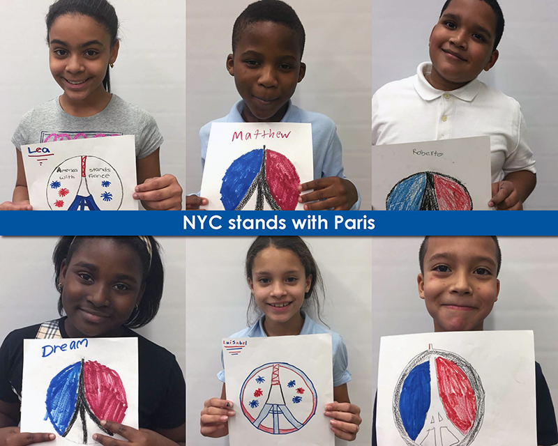 NYC Stands with Paris