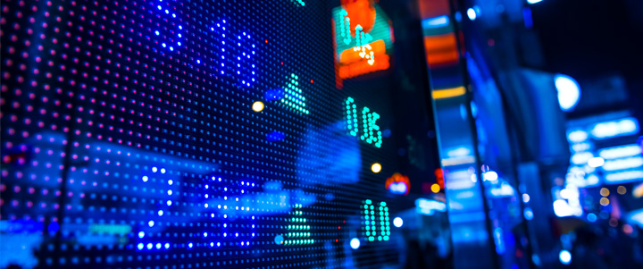 Electronic Stock Ticker