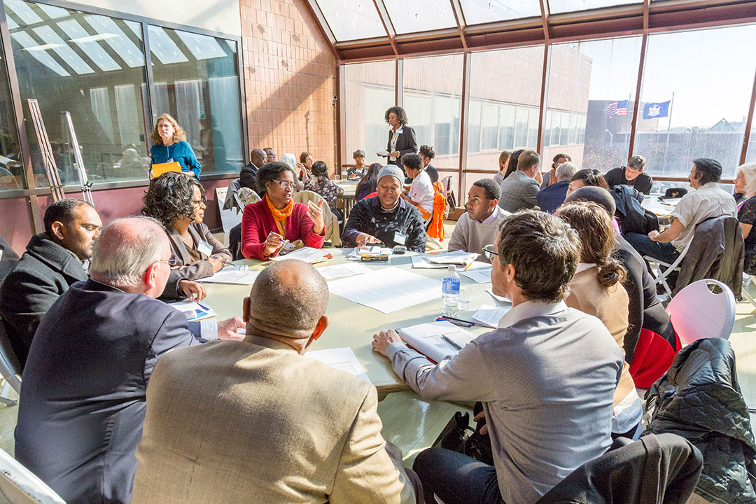 Community Stake Holders in a Meeting