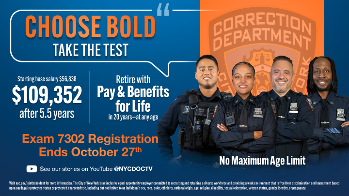 Correction Officer Exam #7302
                                           