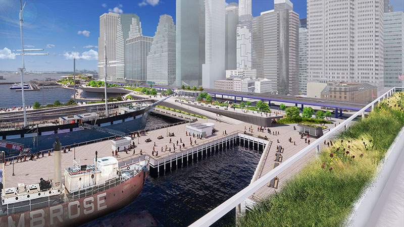 Walkthrough View - Fulton Waterfront