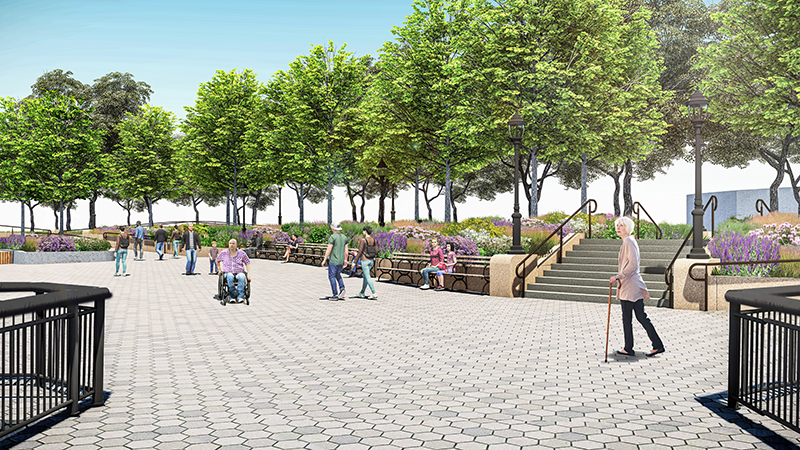 Pier A Seating Perspective