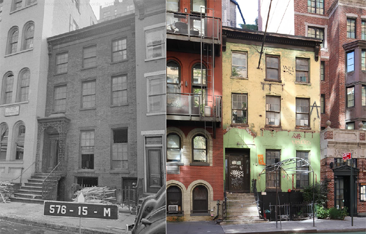 Building of Jacob Day Residence, Greenwich Village