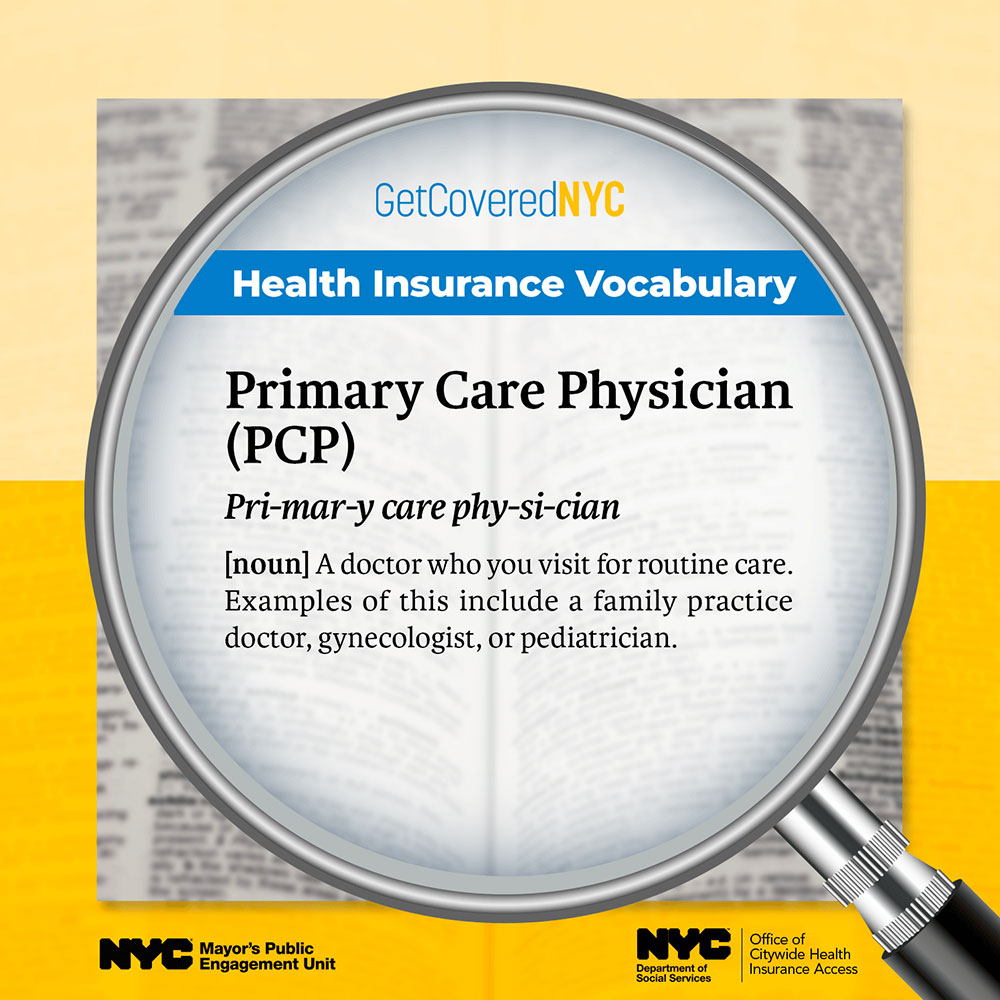 Health Insurance Vocabulary - PEU