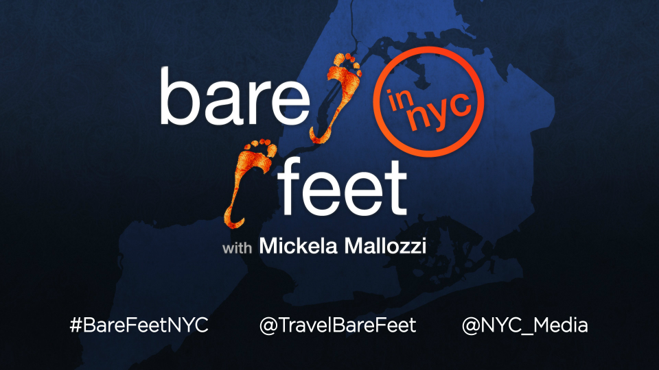 Bare Feet in NYC with Mickela Mallozzi logo image