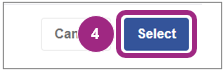 The Select button.
