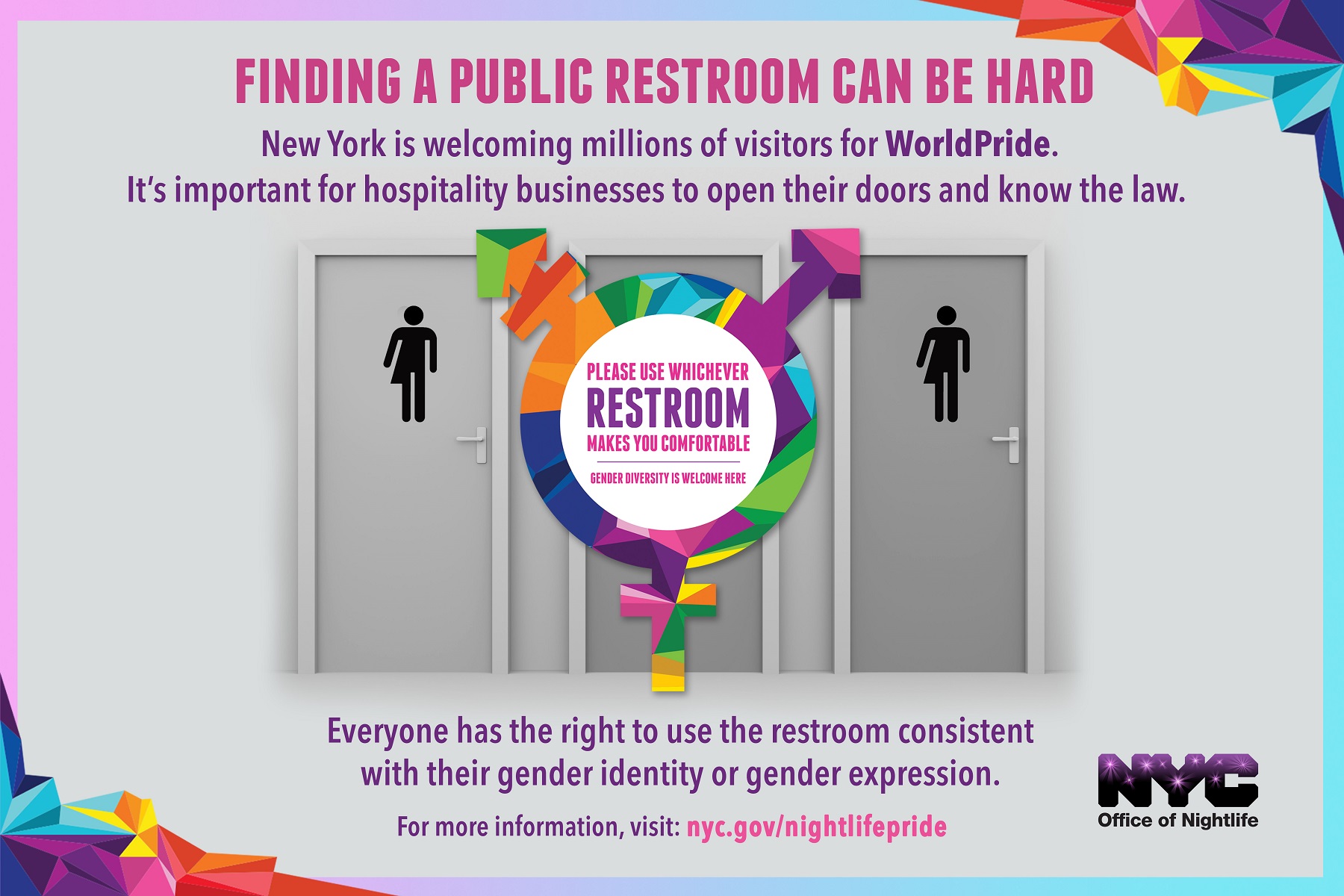 pride bathrooms