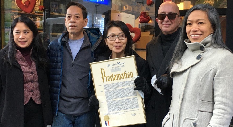 Anne del Castillo, Rupert Jee, May Chin, Paul Shaffer, Maria Torres-Springer