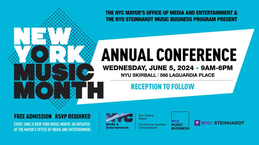 NY Music Month Annual Conference
                                           