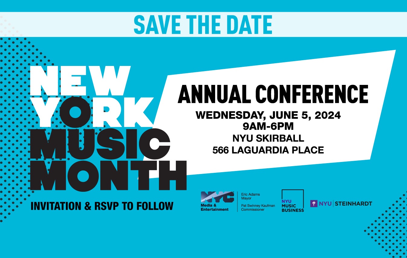 NY Music Month Annual Conference
                                           