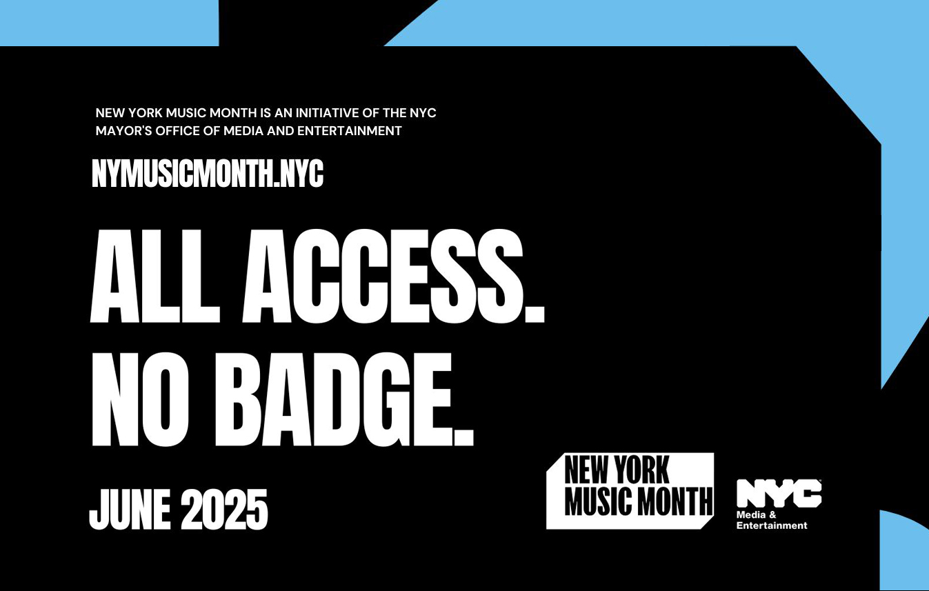      8th Annual New York Music Month; Full Schedule of 50+ Events Announced for June 2025
                                           