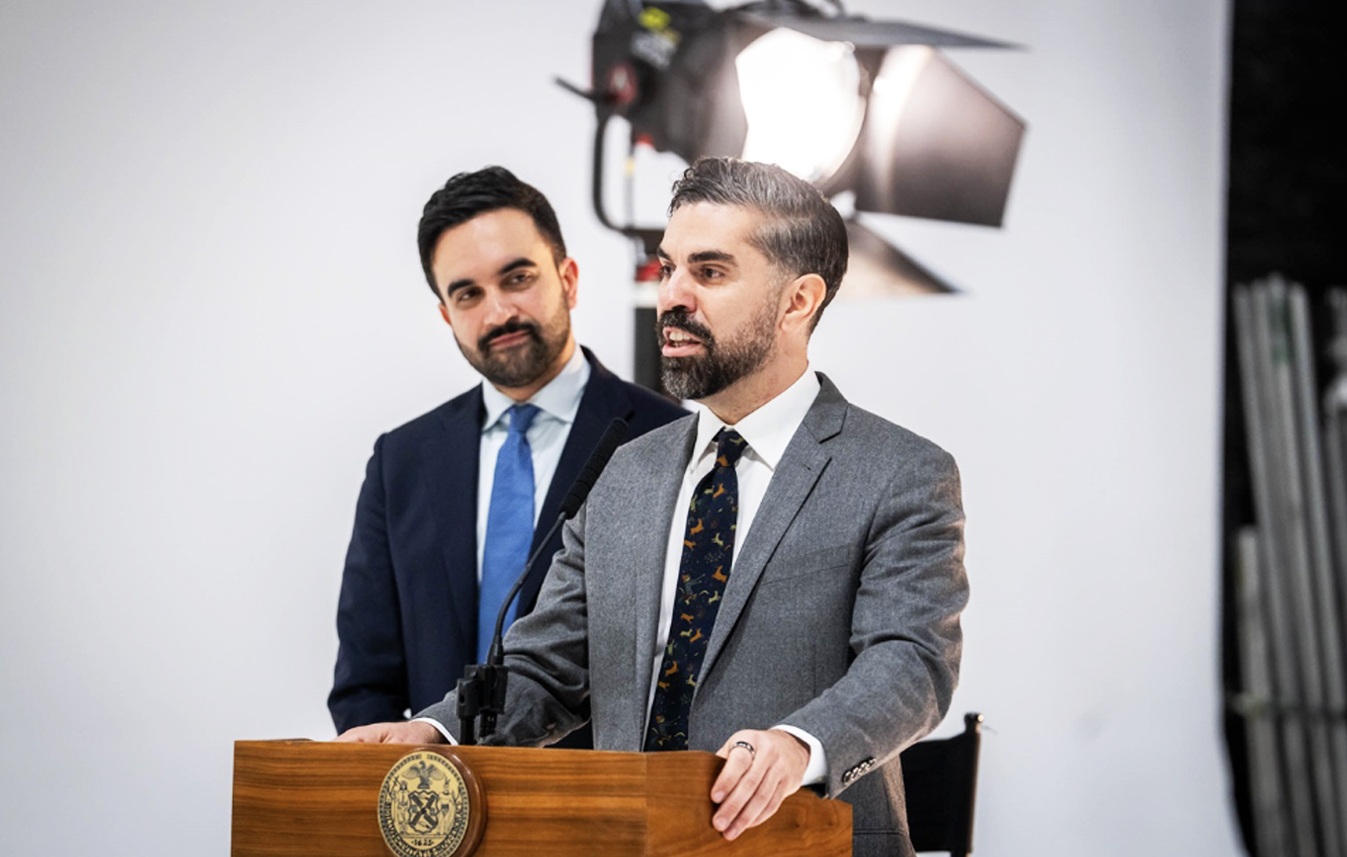 mayor mamdani and commissioner espinal
                                           